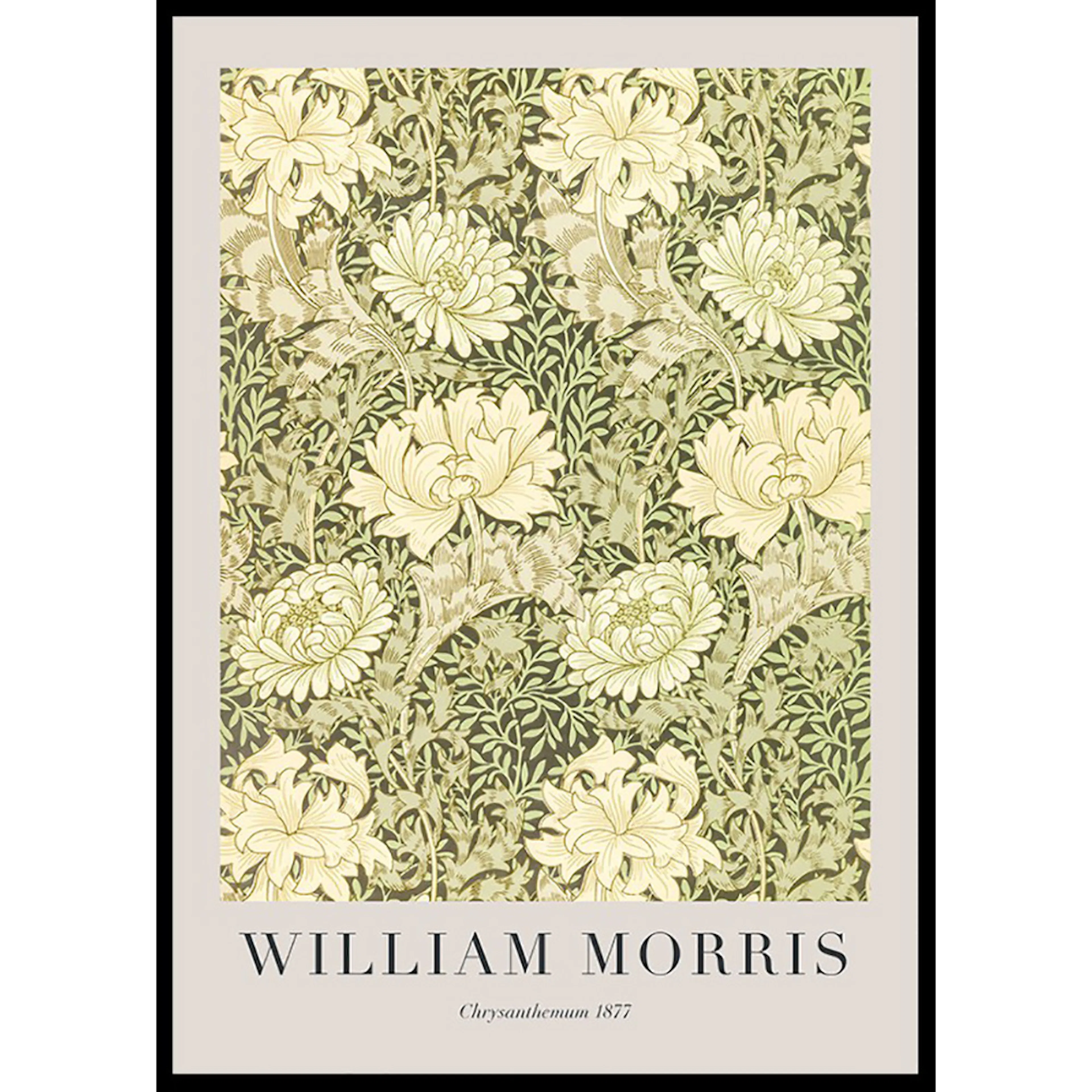 Poster Gallerix William Morris Chrysanthemum 1877