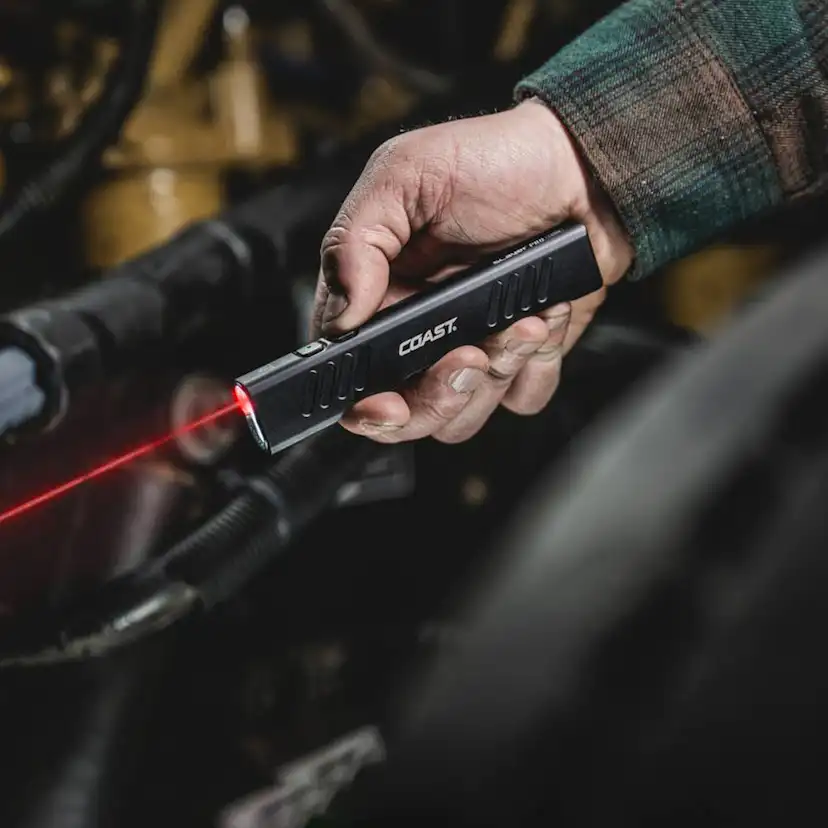 Uppladdningsbar Coast Slayer Laser Ficklampa 1000 lumen