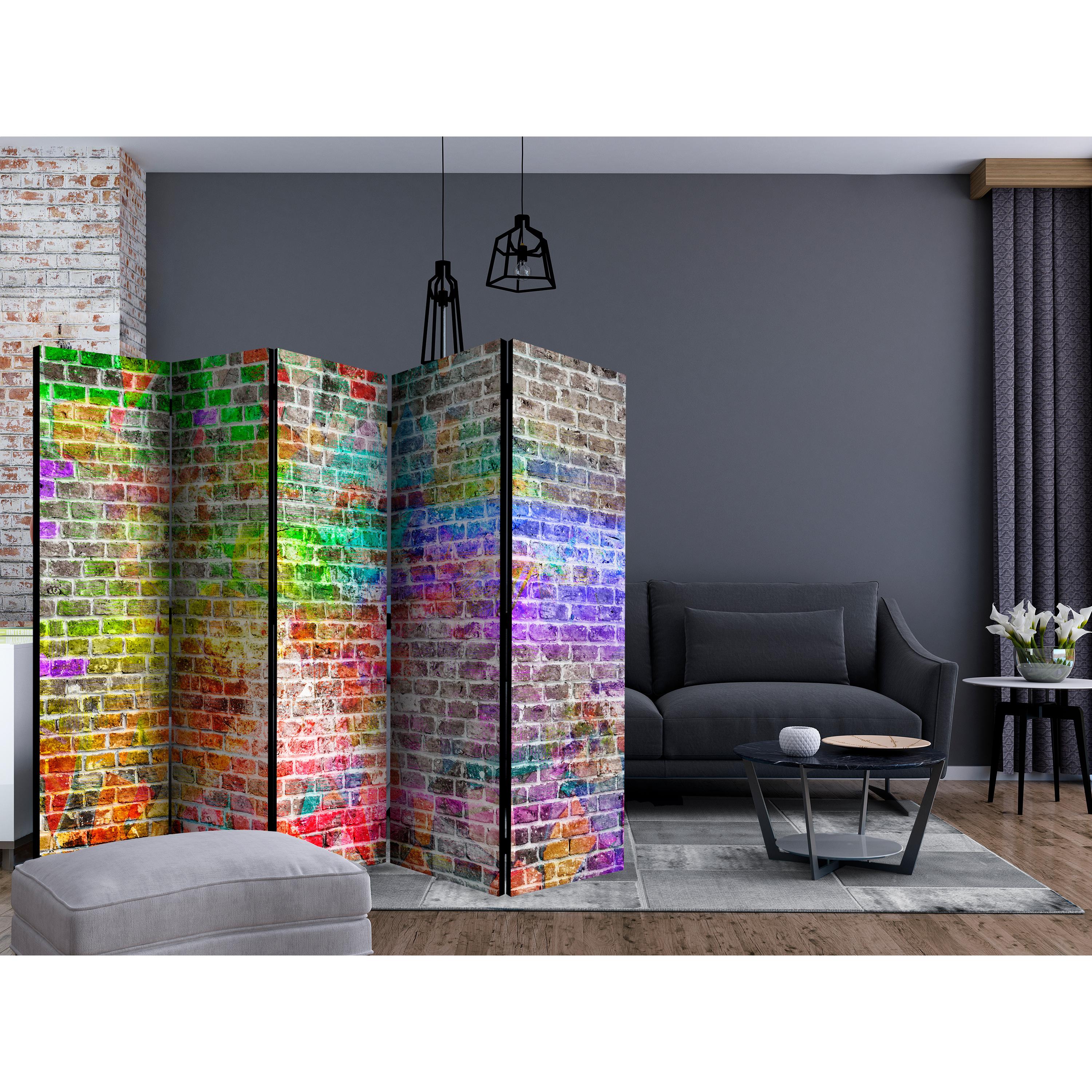 Rumsavdelare Arkiio Rainbow Wall II 225x172 cm
