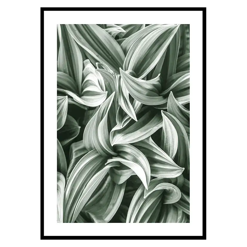 Poster Gallerix Bright Green Botanical No2