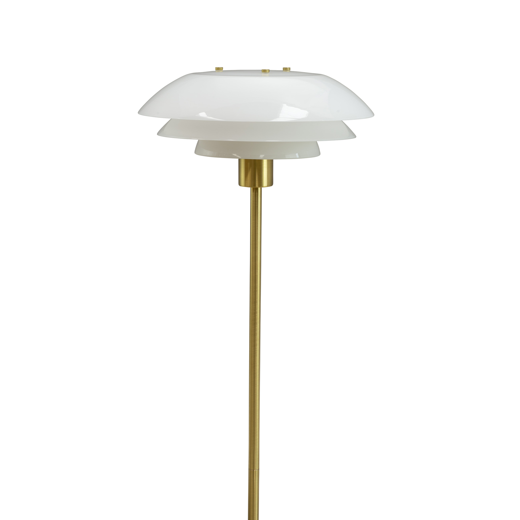 Golvlampa Dyberg Larsen DL31 Opal/Mässing