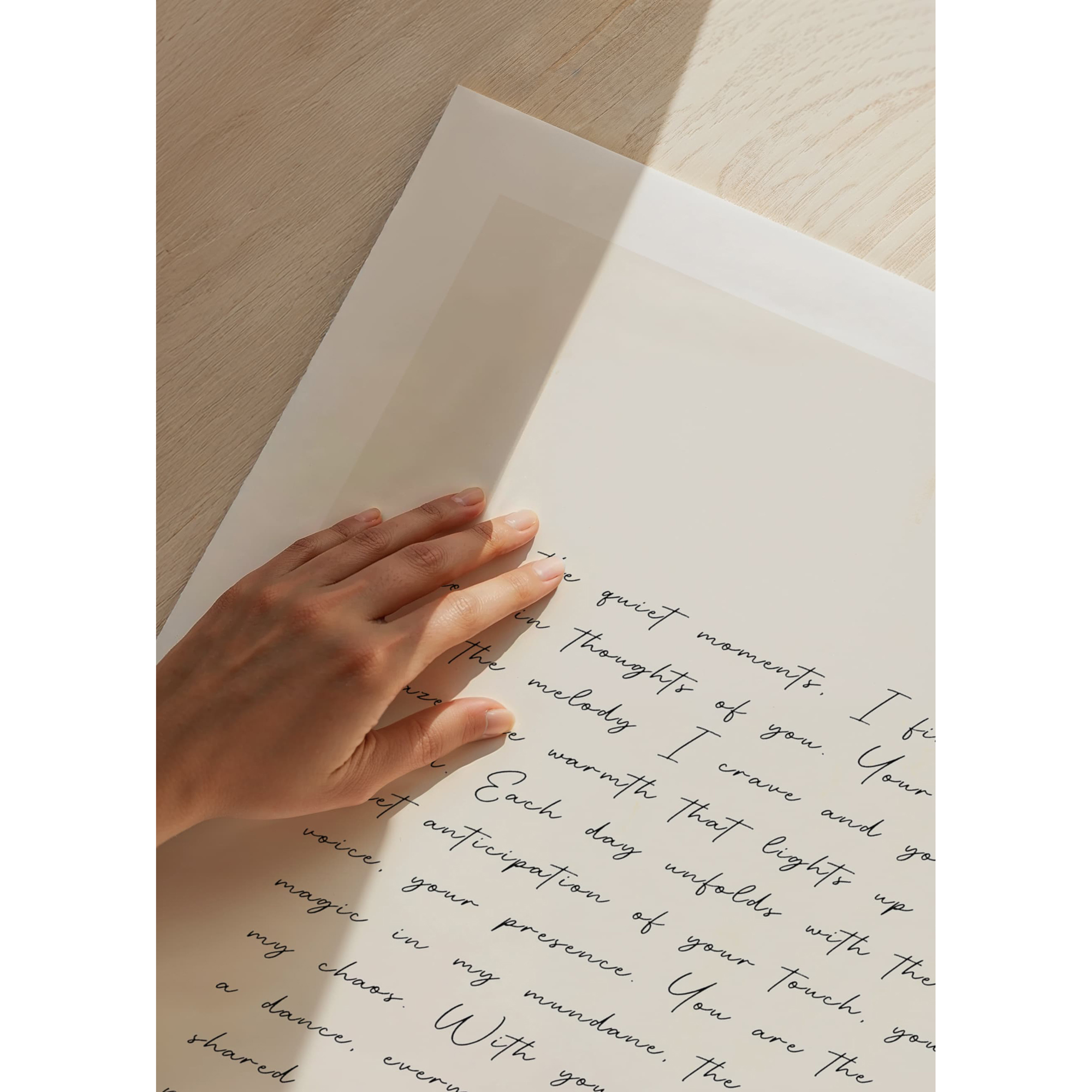 Poster Gallerix The Letter