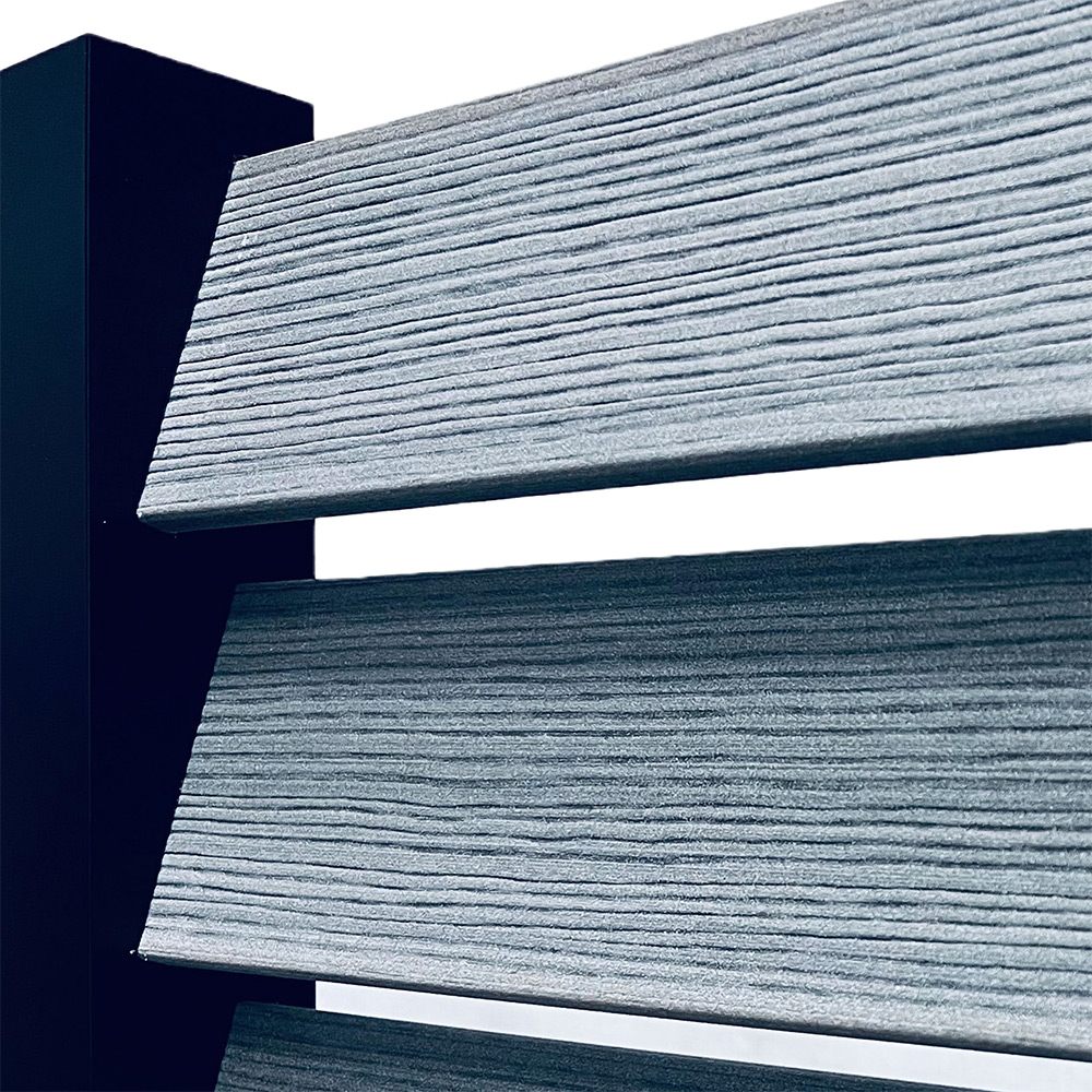 Mellanstolpe Staket Recal Woodplastic