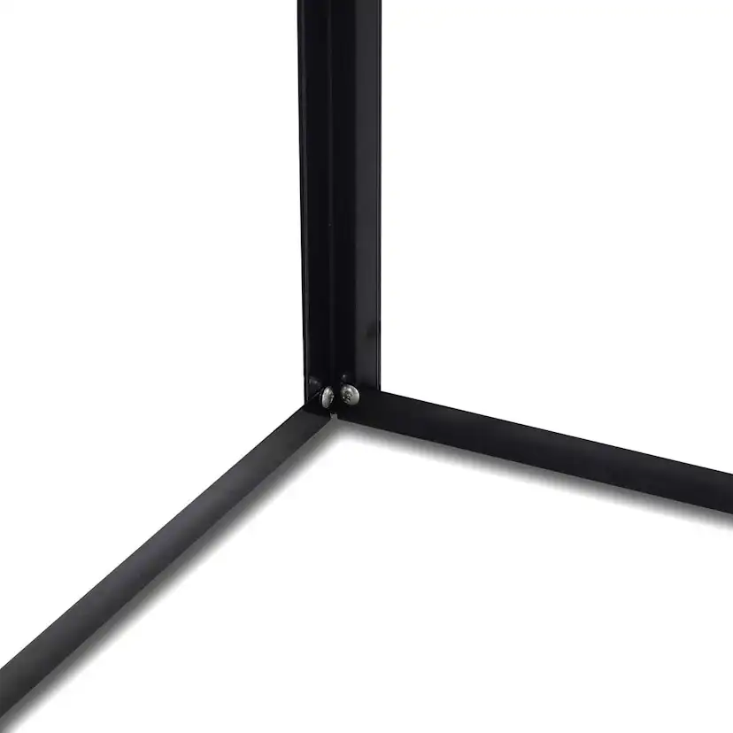 Växthus Metalcraft 1,54 kvm 2 Luckor Rektangulärt