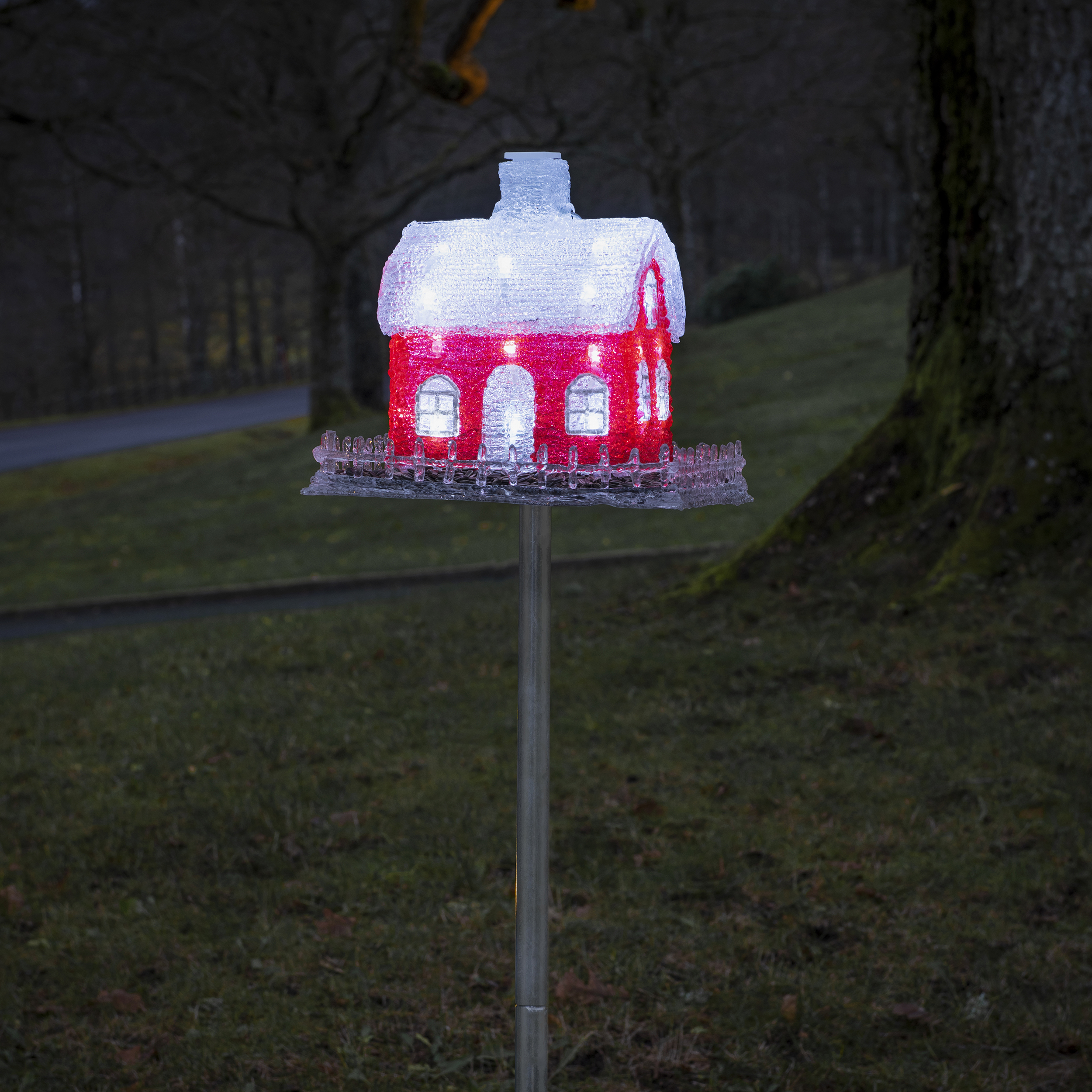 Dekorationsbelysning Gnosjö Konstsmide Fågelbord Akryl 32L LED