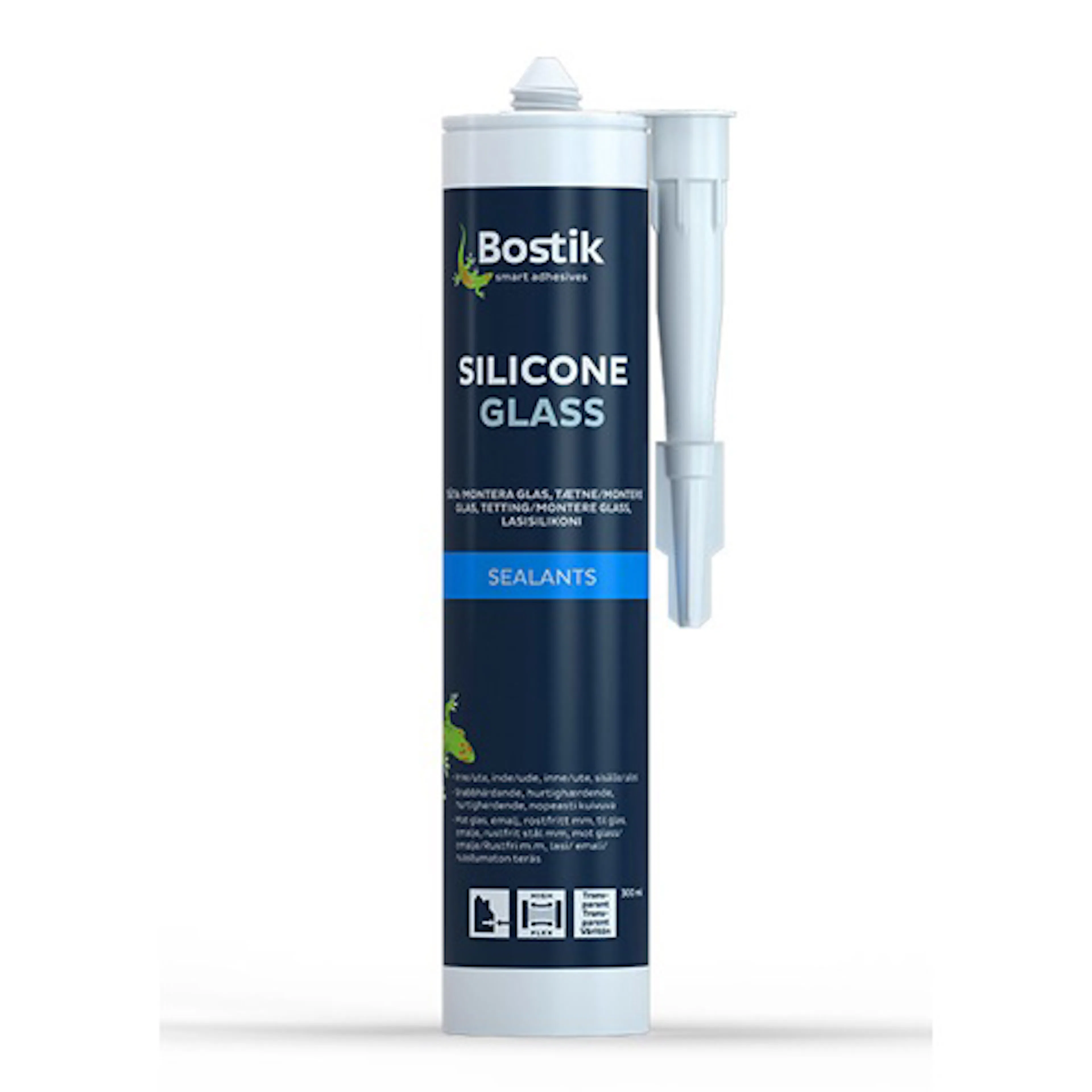 Silikonfogmassa Bostik Silicone Glass