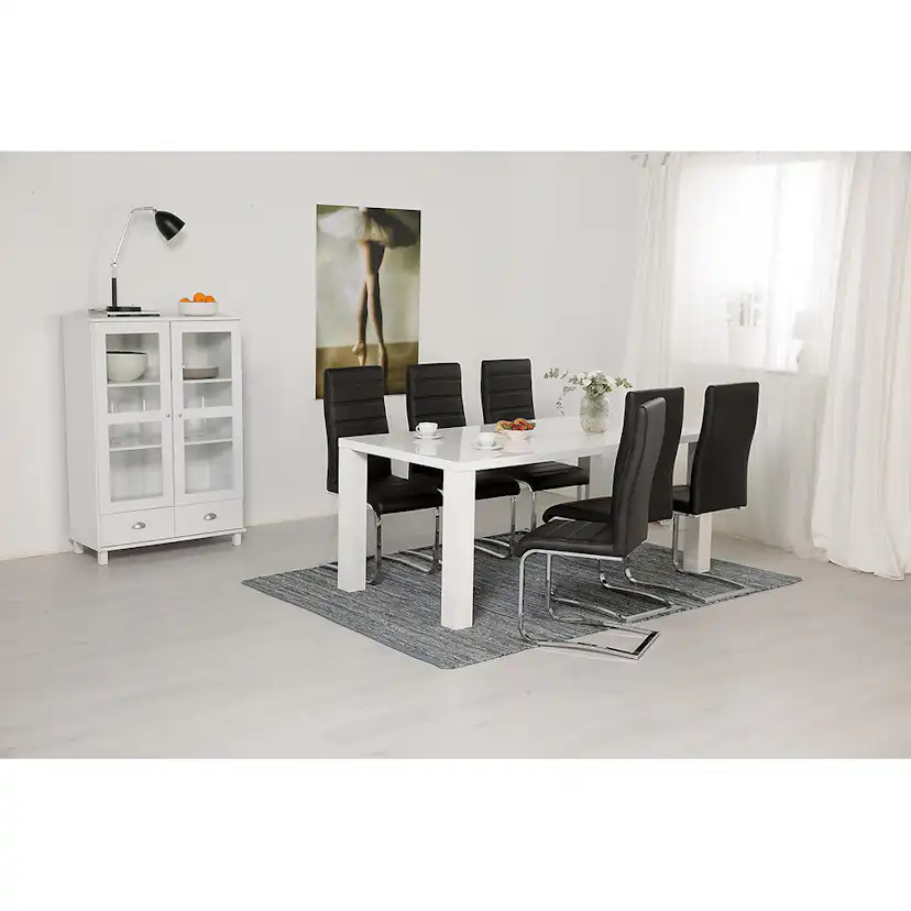 Matgrupp In Living Cibus med 6 Stol In Livingar