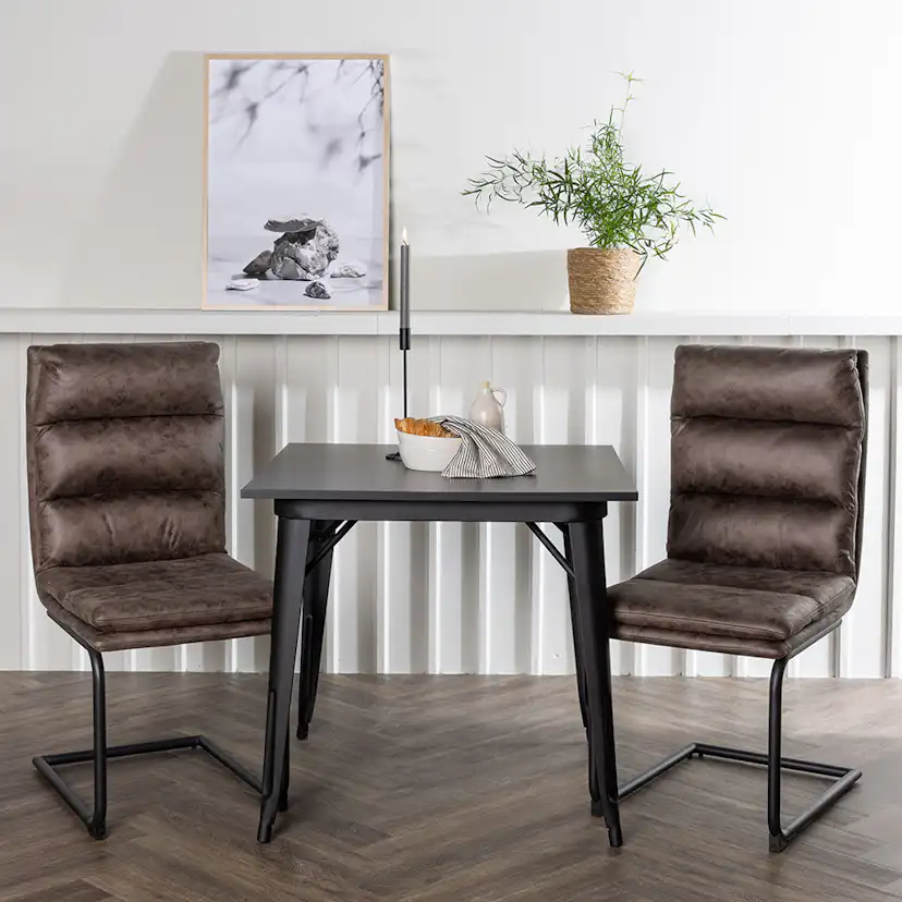 Matgrupp Venture Home Tempe med 2 st Zizo stolar
