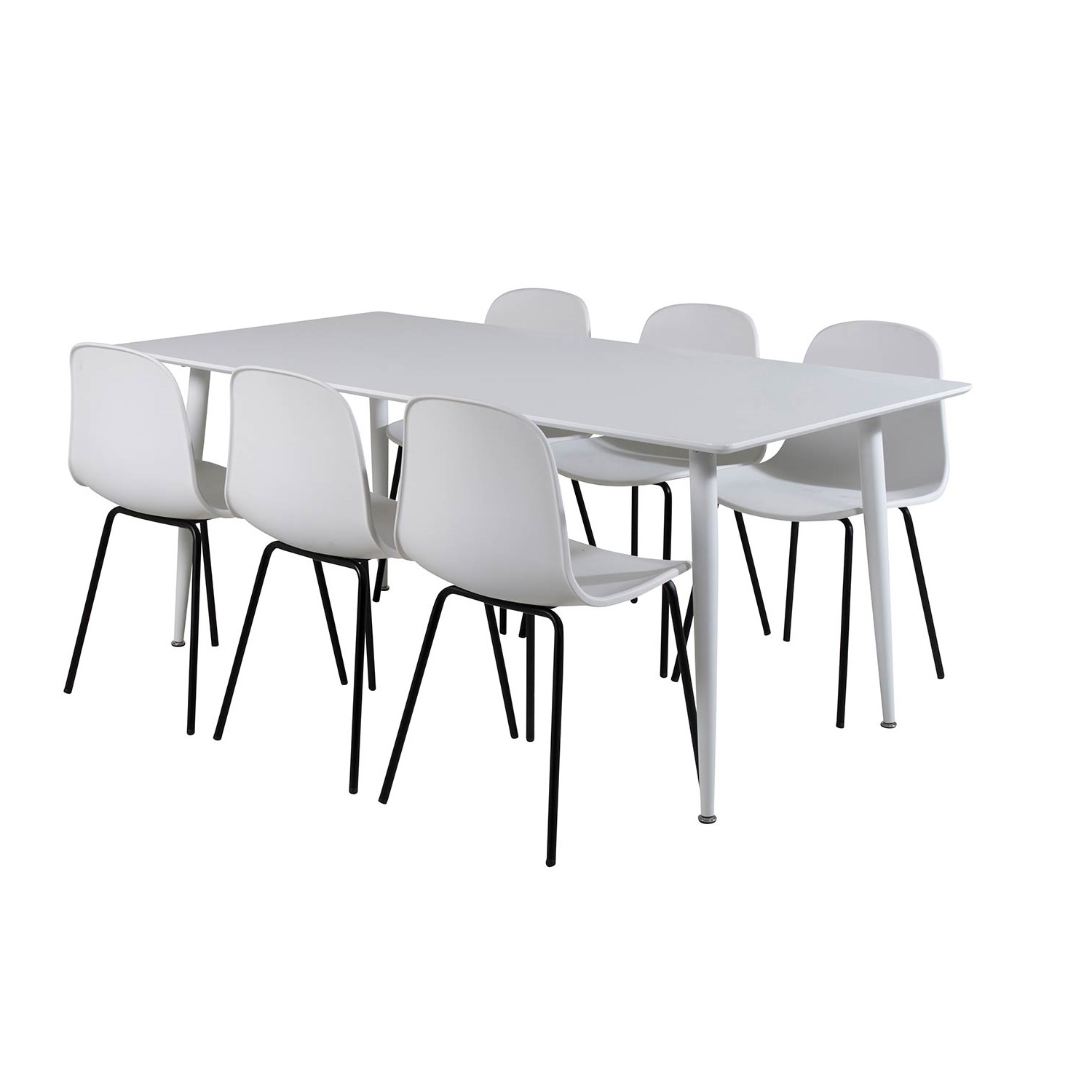 Matgrupp Venture Home Pobbie med 6 Ardi Stolar
