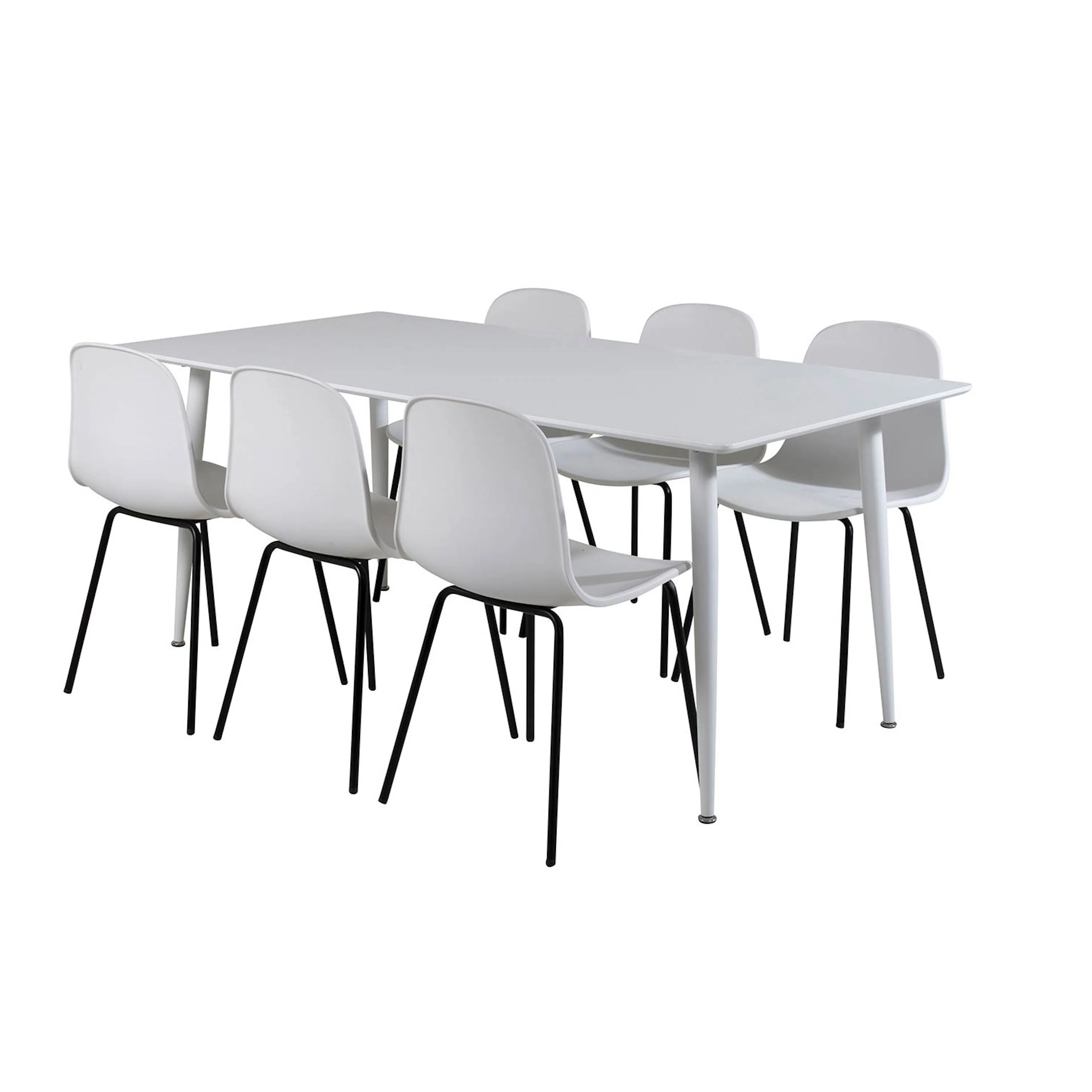 Matgrupp Venture Home Pobbie med 6 Ardi Stolar