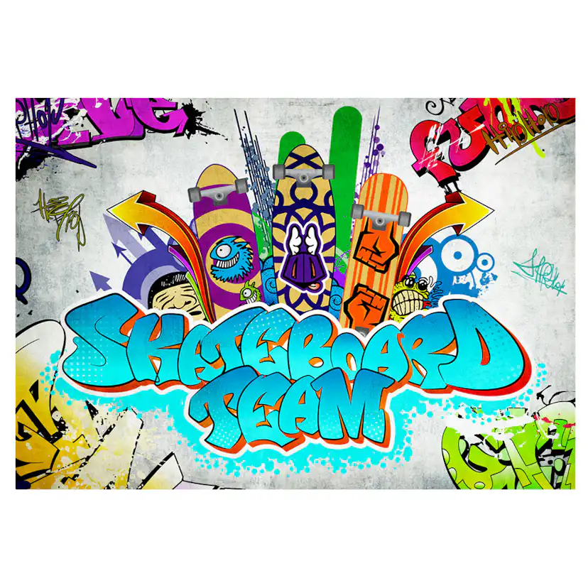 Fototapet Arkiio Skateboard Team