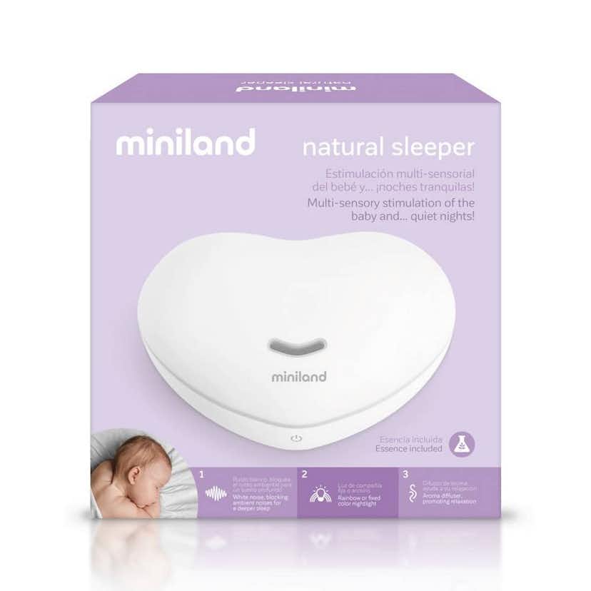 Luftfuktare Miniland Natural Sleeper Med Nattlampa