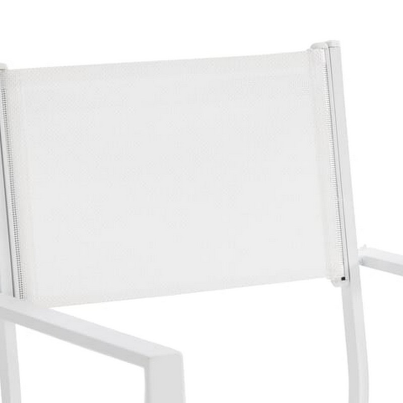 Stapelstol Comfort Garden Tunis Vit