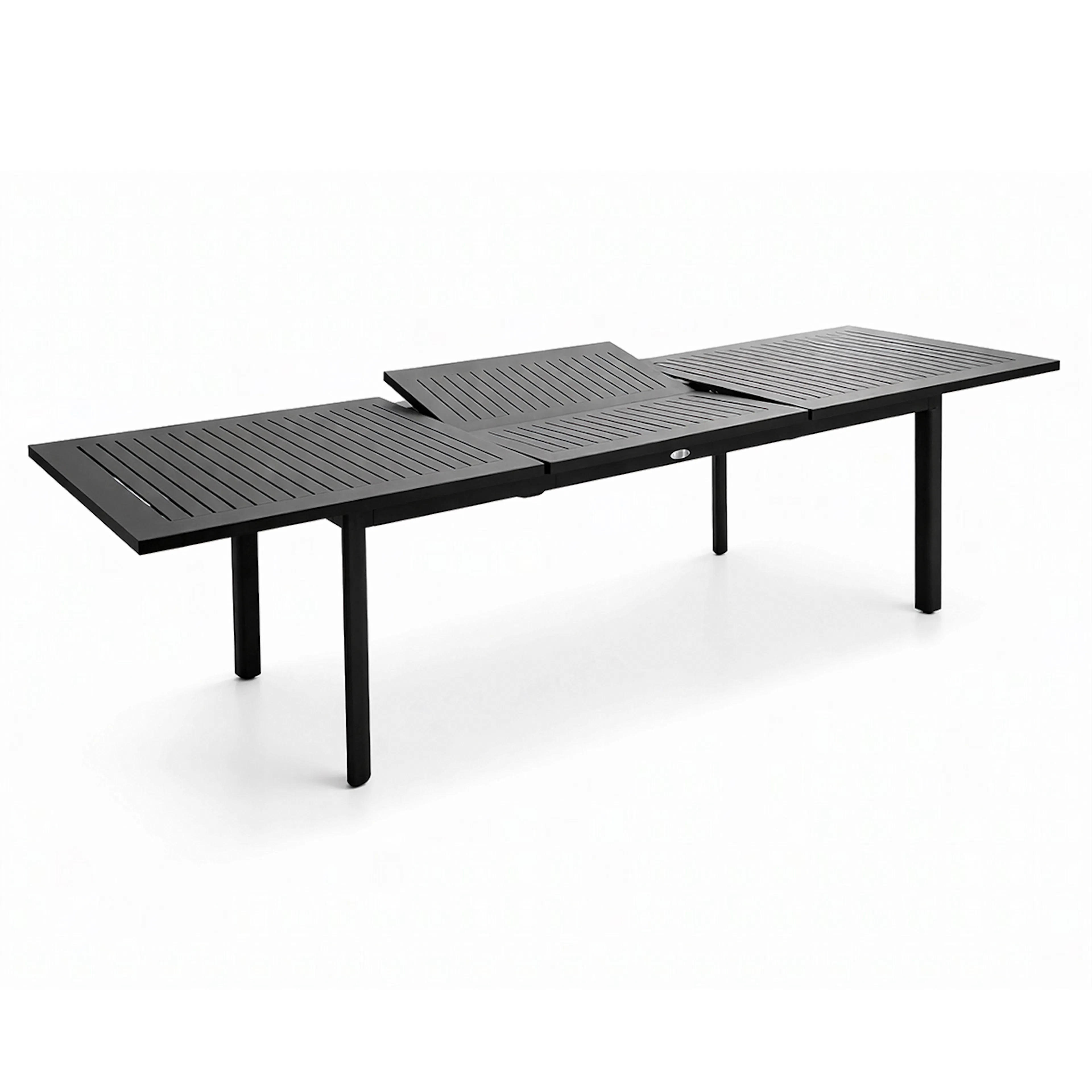 NYDALA BORD 96X200/280 CM, SVART Svart