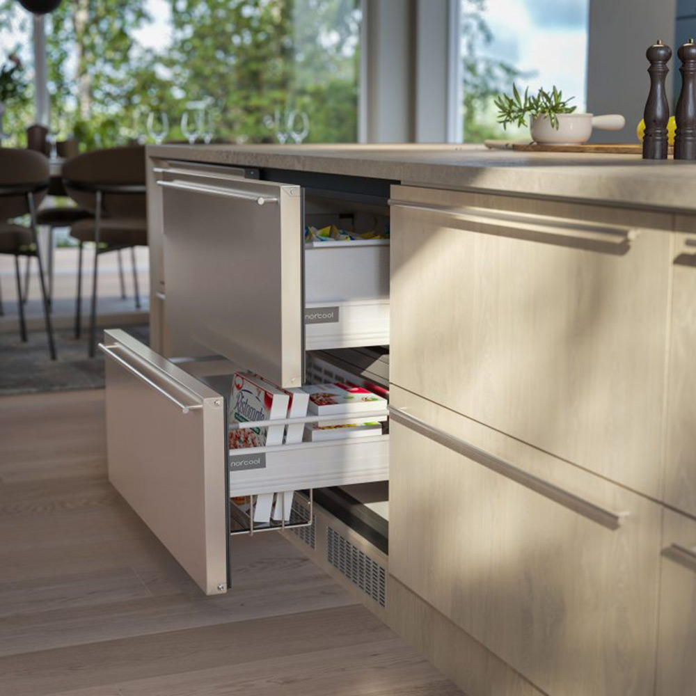 Fryslåda Norcool G1 för Montering av Träpanel