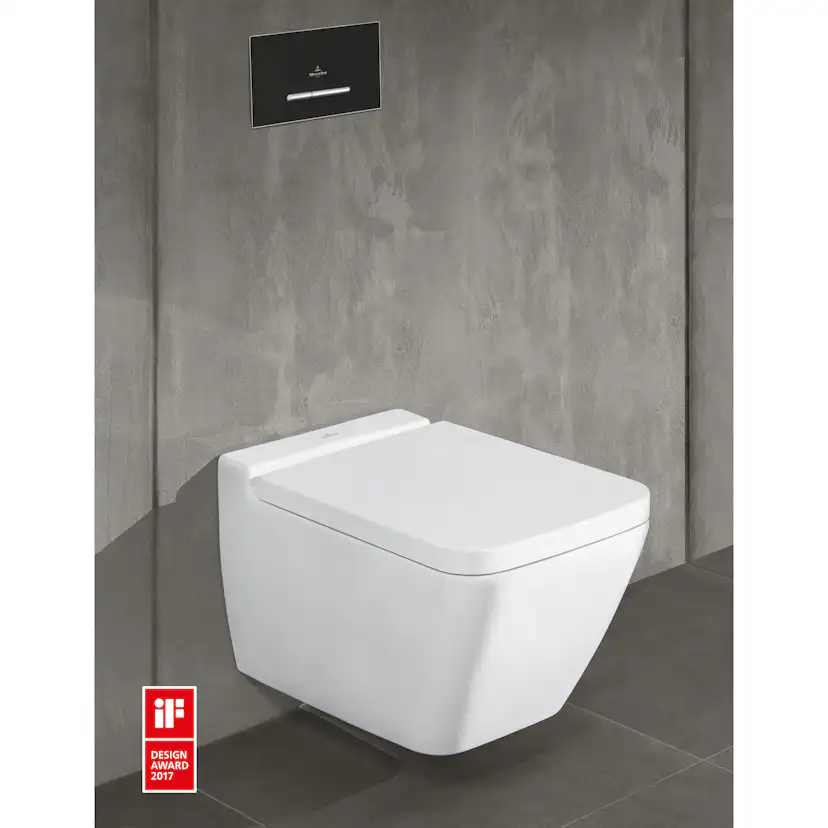 Vägghängd toalett Villeroy & Boch Finion 4664R0R1 Vit Alpin med Ceramic Plus