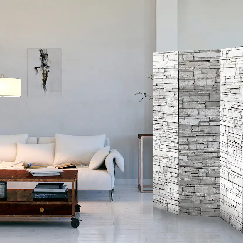 Rumsavdelare Skärmvägg Arkiio White Spell 135x172 cm