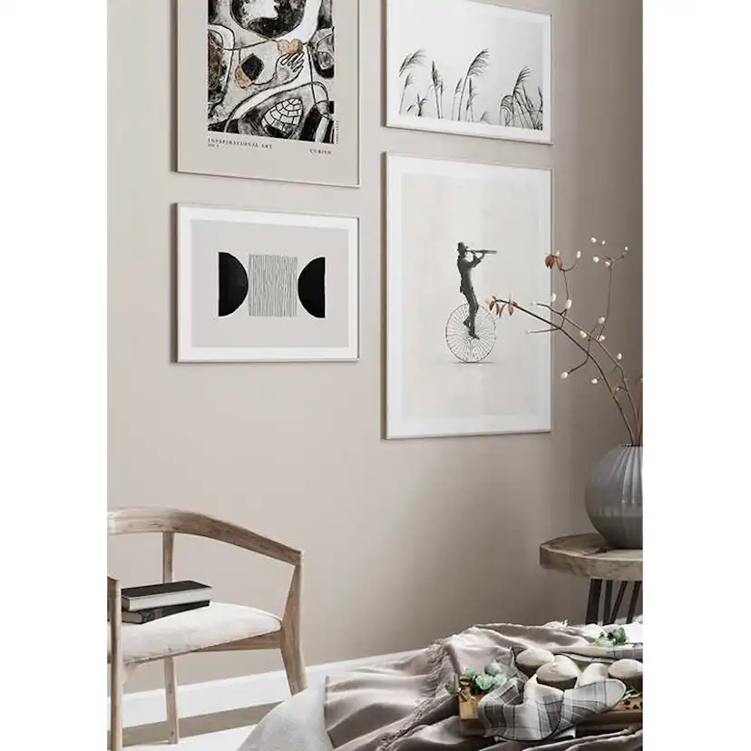 Poster Gallerix Retro Unicycle