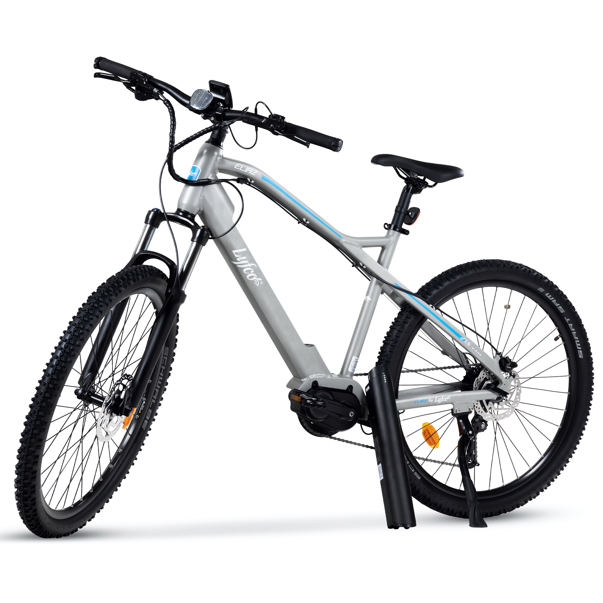 Elcykel Lyfco MTB 27,5" Eliaz 14 Ah Silver