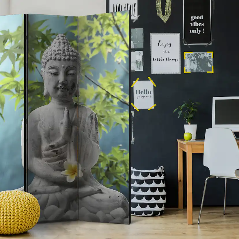 Rumsavdelare Arkiio Meditating Buddha 135x172 cm