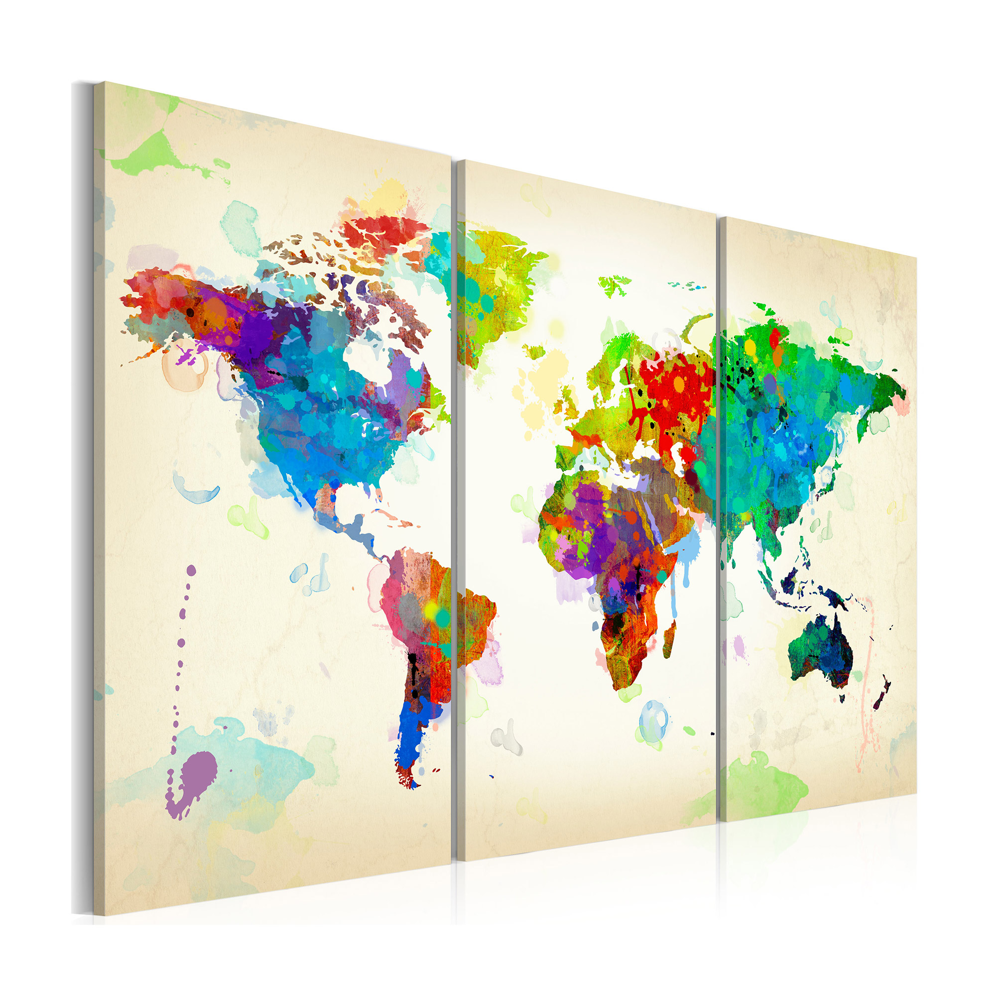 Tavla Arkiio All Colors Of The World Triptych