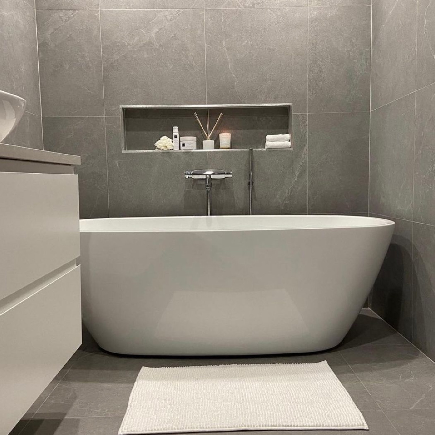 Klinker Tenfors Storm Grey 60x60 cm