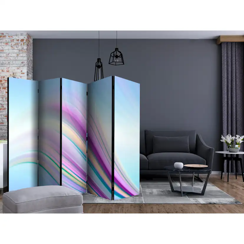 Rumsavdelare Arkiio Rainbow Abstract Background II 225x172 cm