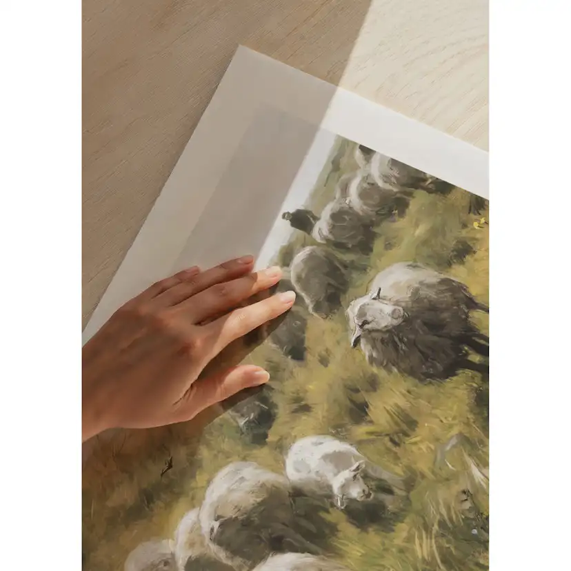 Poster Gallerix Op De Duinen By Anton Mauve