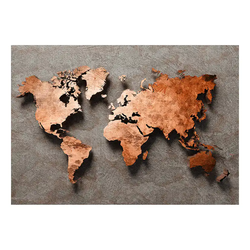 Fototapet Arkiio Copper Map