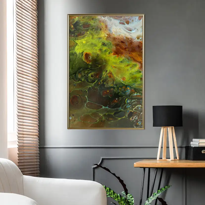 Poster Artgeist Affisch Green Elements