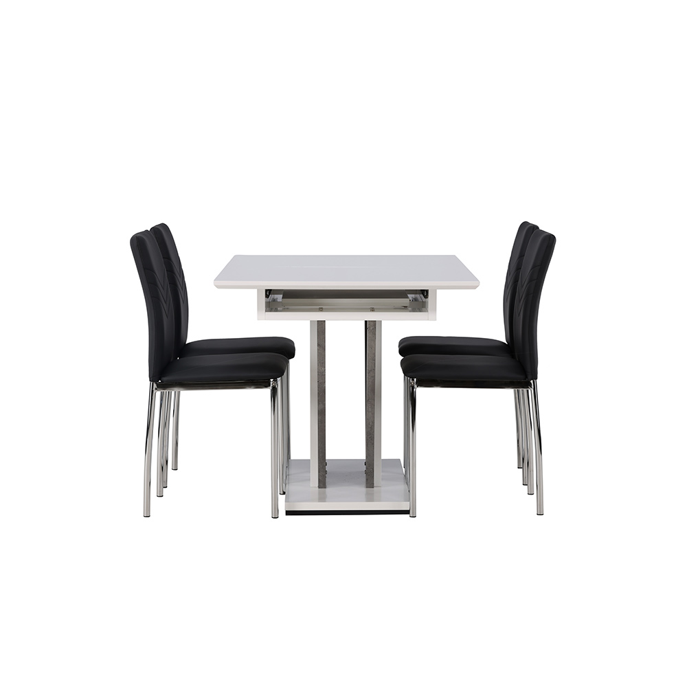 Matgrupp Venture Home Disa med 4 Lily Stolar