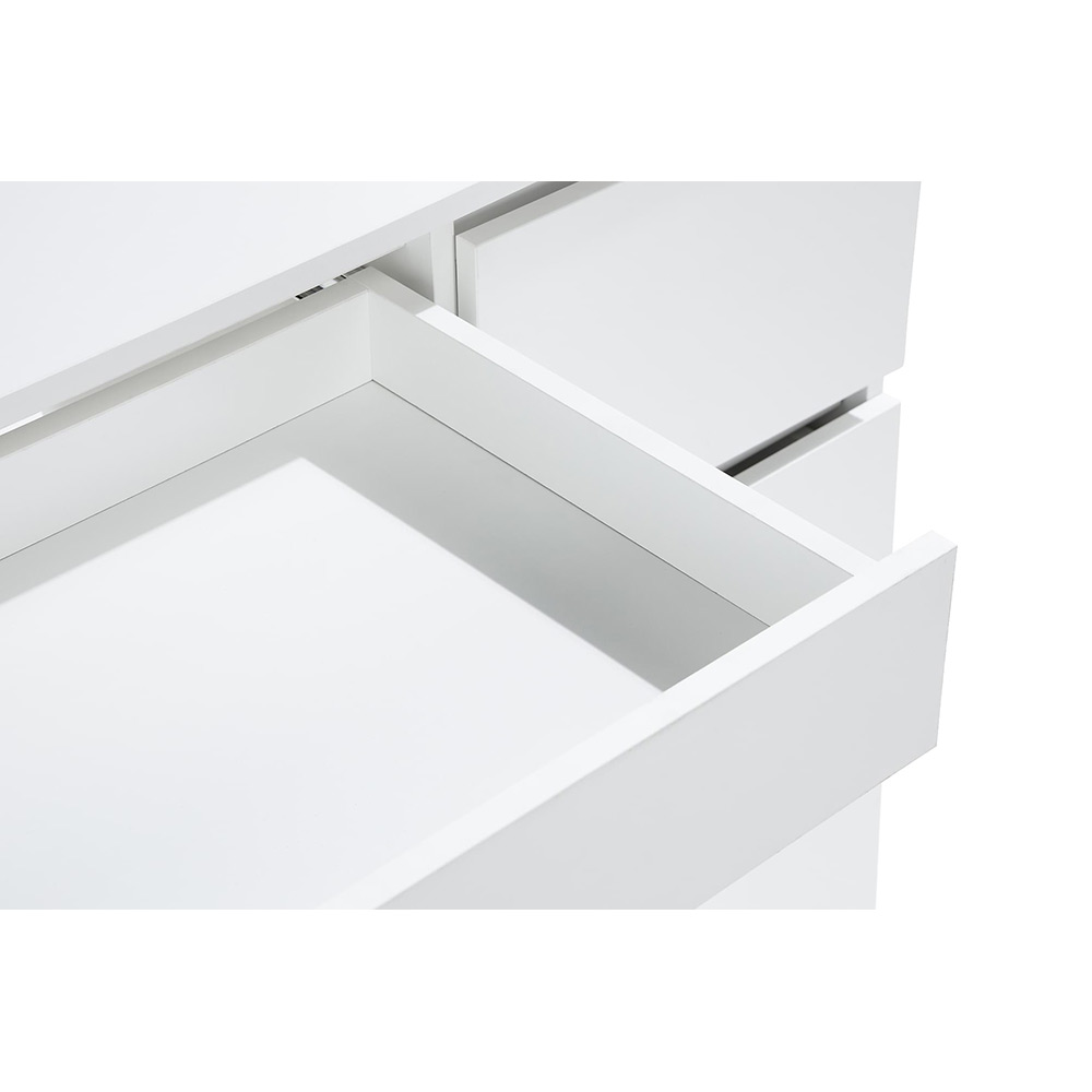 Sminkbord In Living Emtefall med Förvaring och LED-belysning