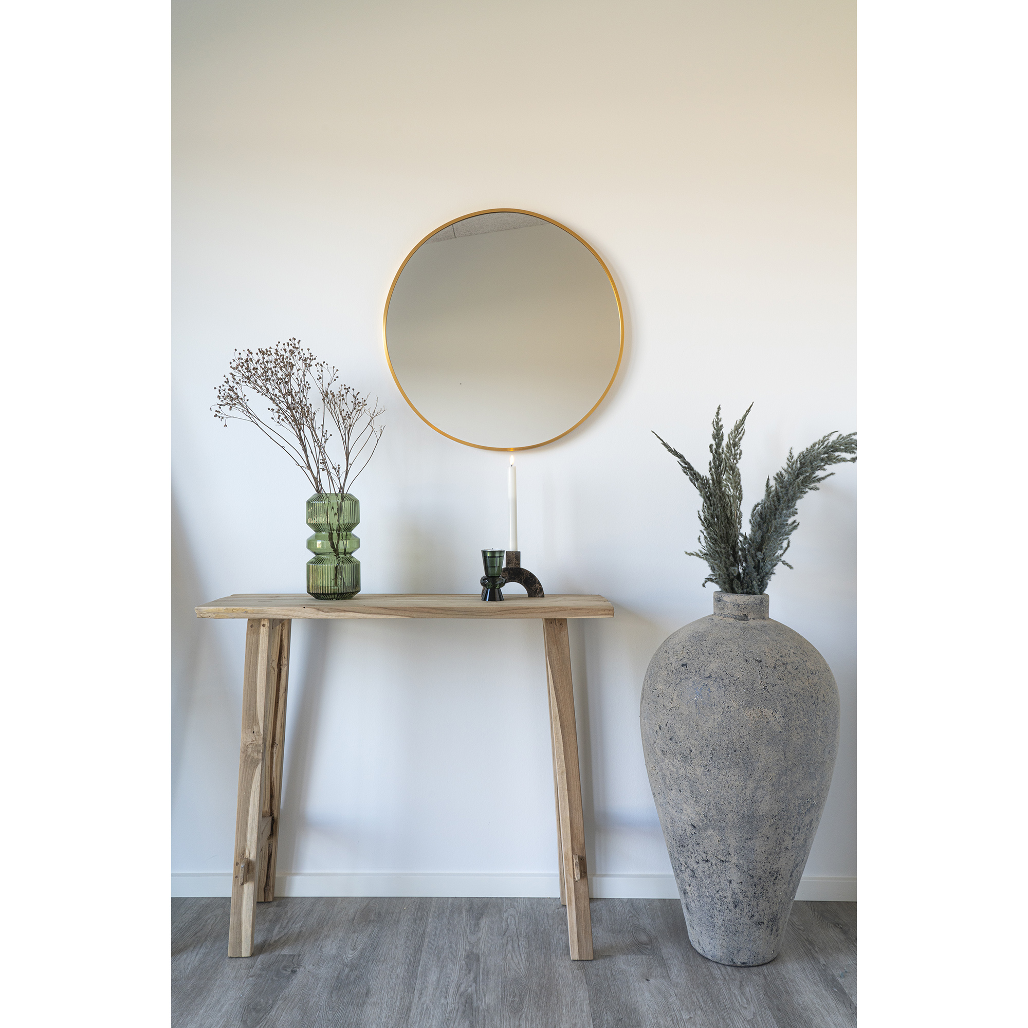 Konsolbord House Nordic Girona Sidobrod i Teak 90x30x80 cm
