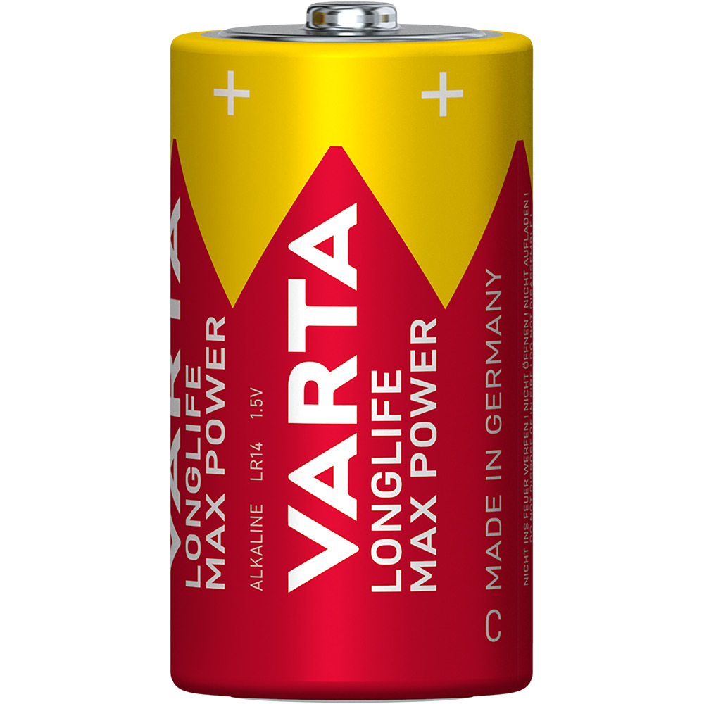 Batteri VARTA Alkaliska Max Power LR14/C 2-Pack