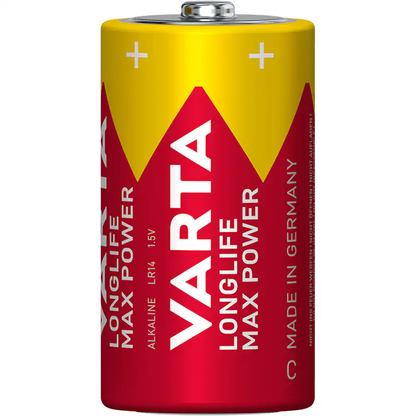 Batteri VARTA Alkaliska Max Power LR14/C 2-Pack