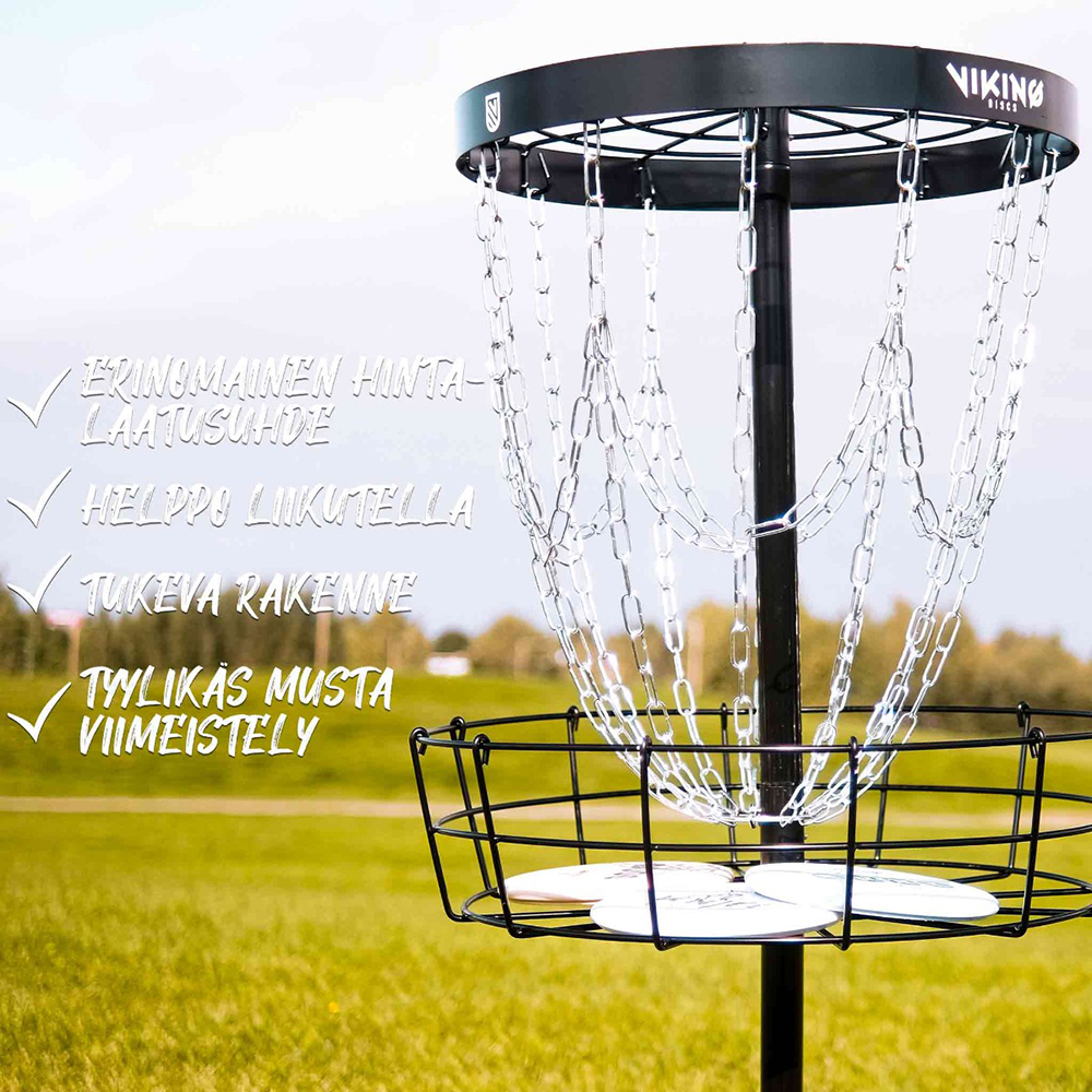 Frisbeegolfkorg Viking Discs Battle Basket Pro