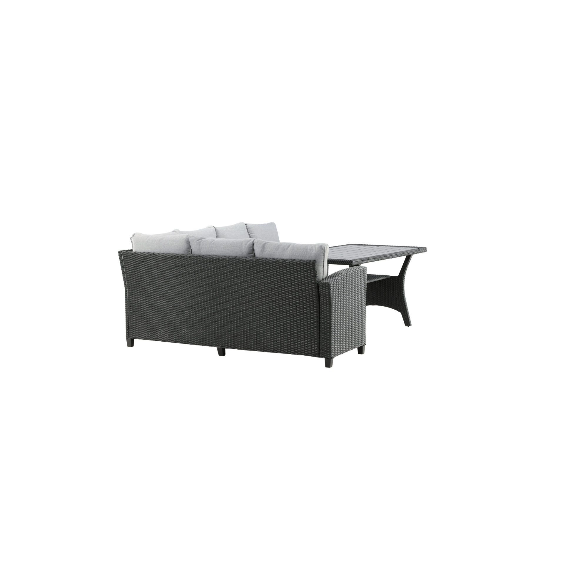 Brentwood Corner sofa - Black/Grey Svart/Grå
