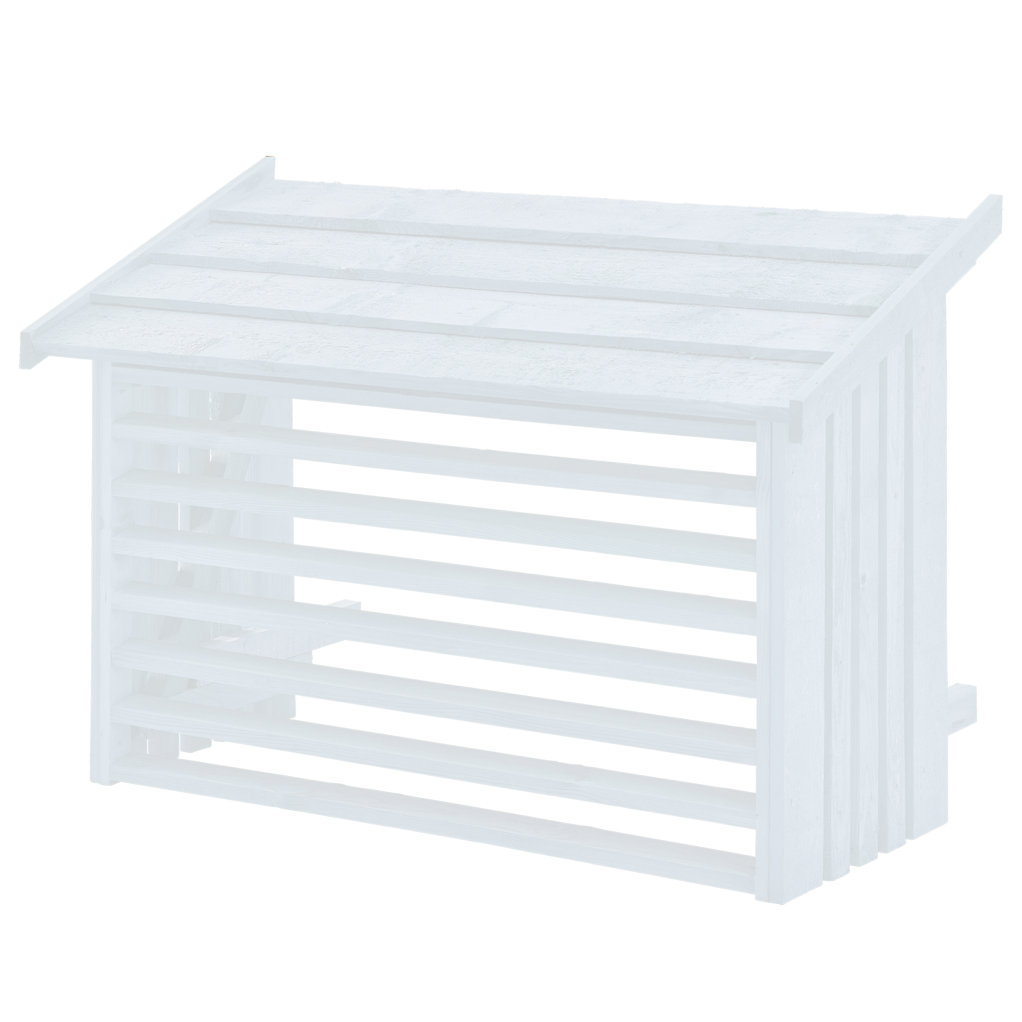 Värmepumpstak PLUS 96×56×78 cm Vit