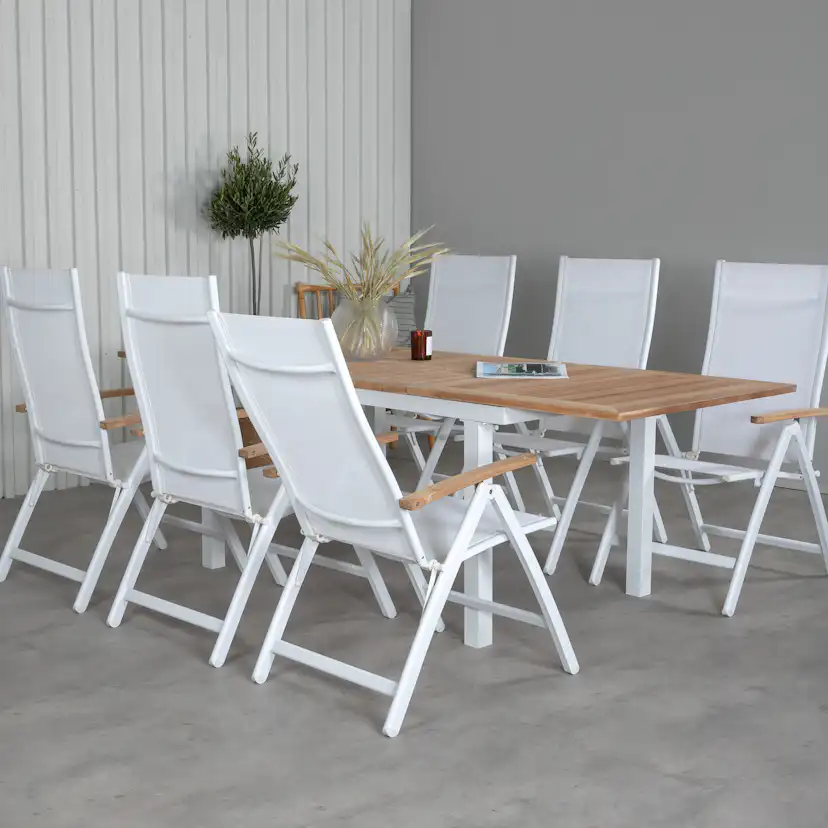 Matgrupp Venture Home Pave med 6 Pave Stolar