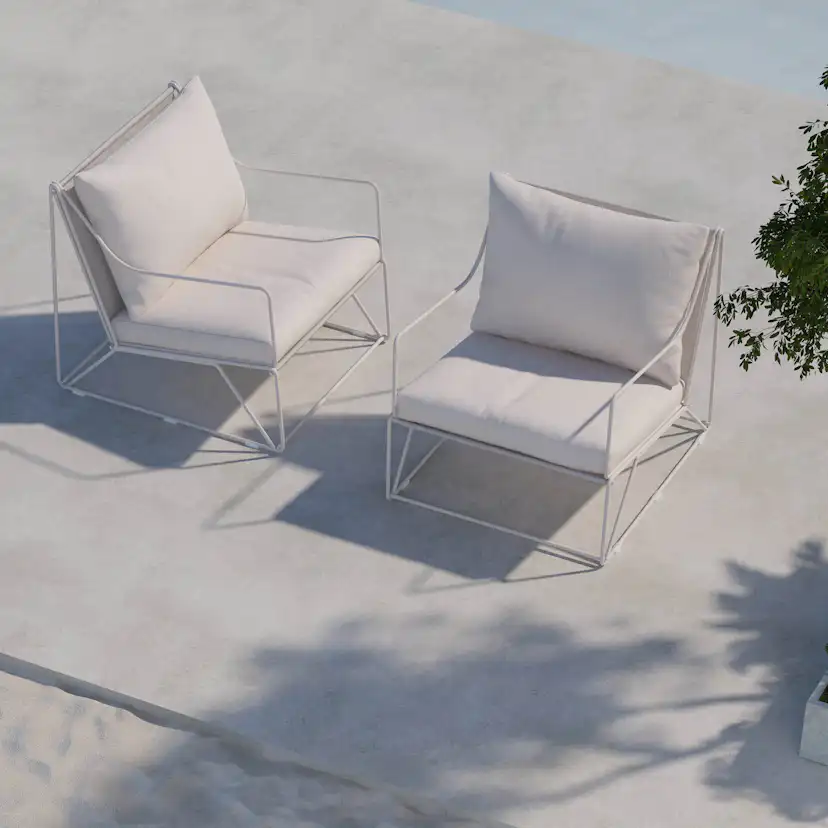 Utesoffa Comfort Garden Usteryd 2 sits Loungesoffa Utomhus