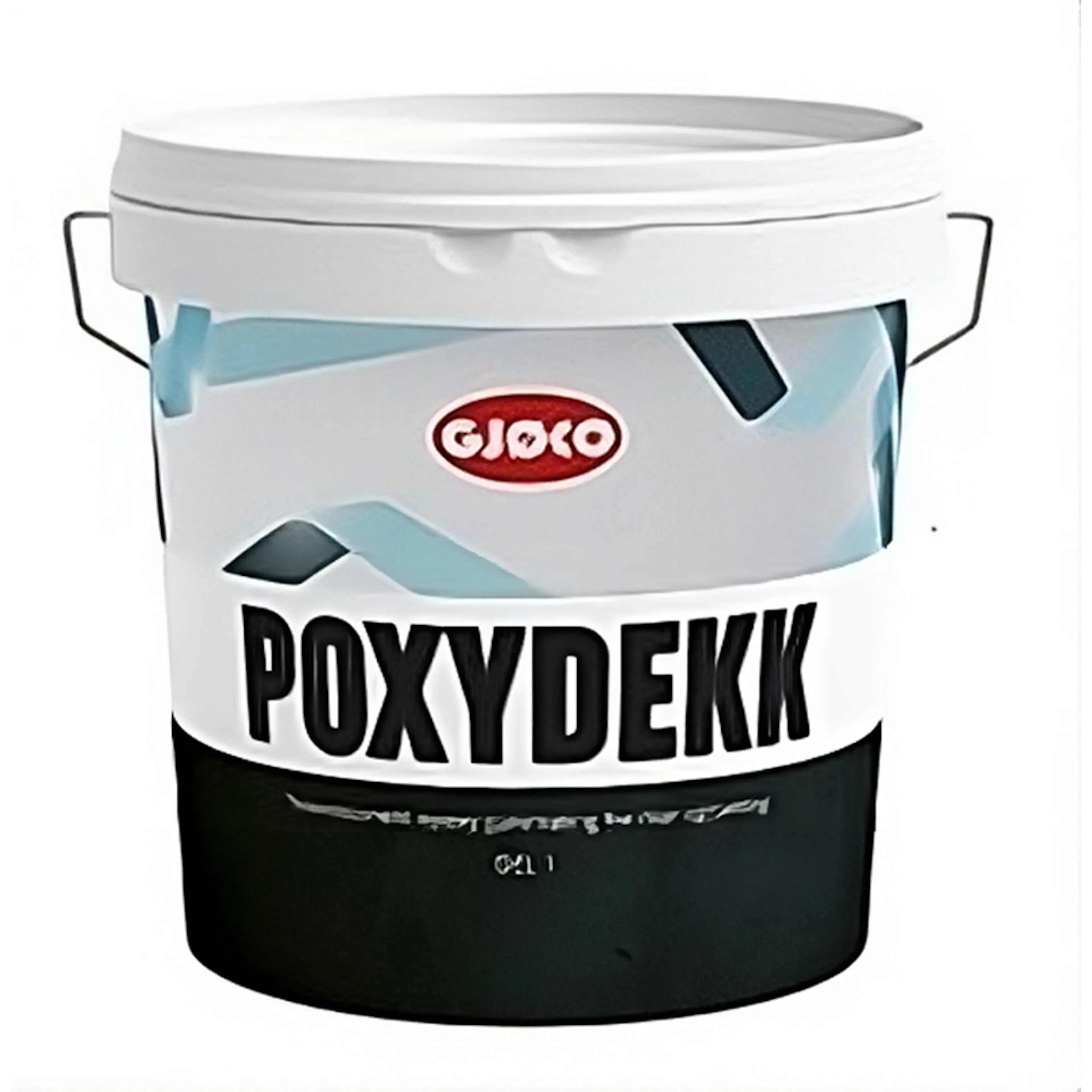 Poxytäckfärg Gjøco (epv) Del 1 Ljusgrå