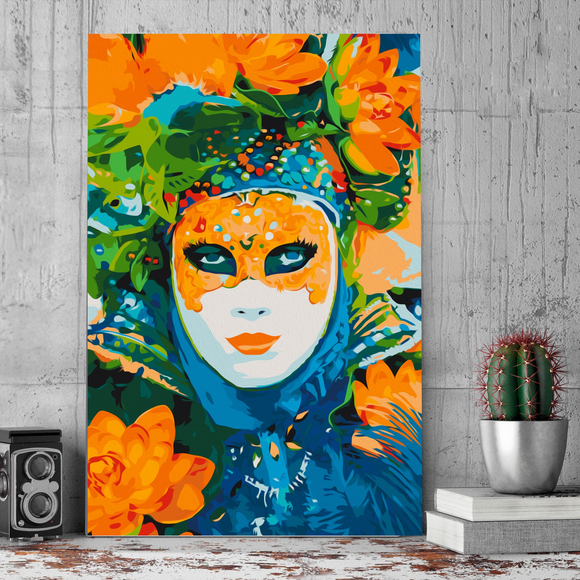 Gör-det-själv Målningar Arkiio Venetian Mask