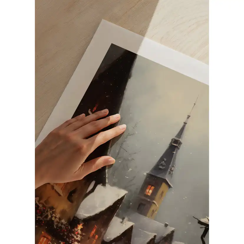 Poster Gallerix Winter Village No4