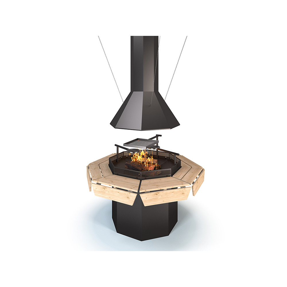 Grill med skorsten Nordkapp S8