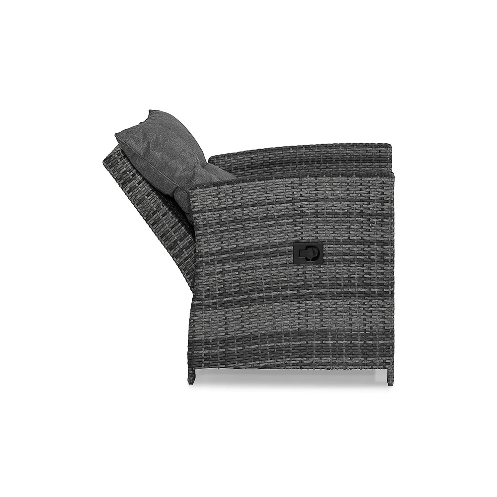 Reclinerfåtölj Comfort Garden James Grå inkl. Dynor