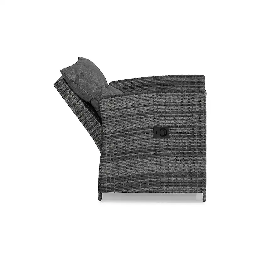 Reclinerfåtölj Comfort Garden James Grå inkl. Dynor