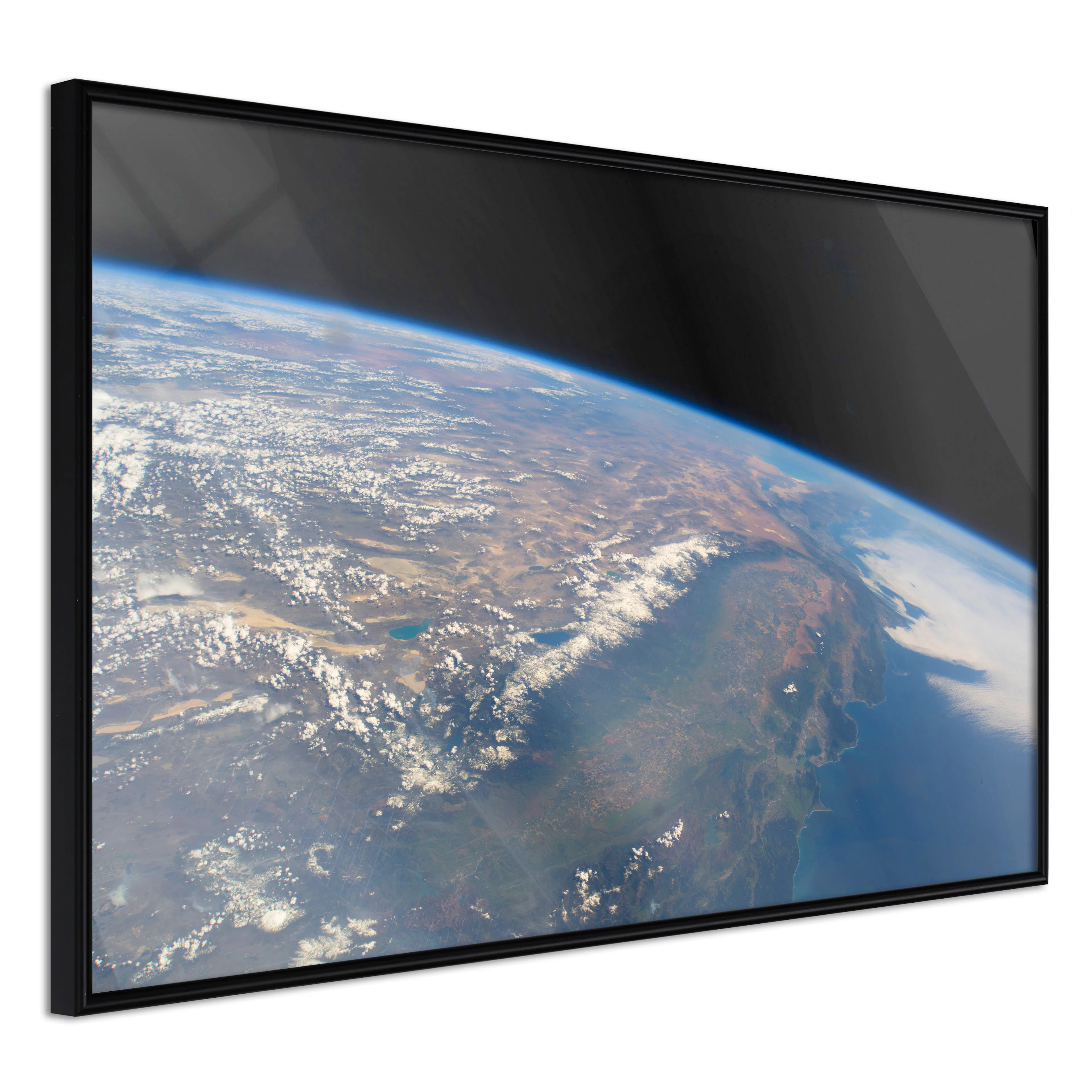 Affisch - Earth Power [Poster] 60x40 Svart ram, 60x40 cm