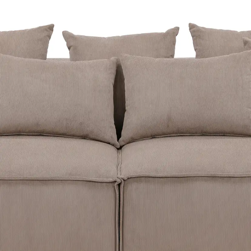 Soffa Vind Gillholmen Manchester Brun 3-Sits