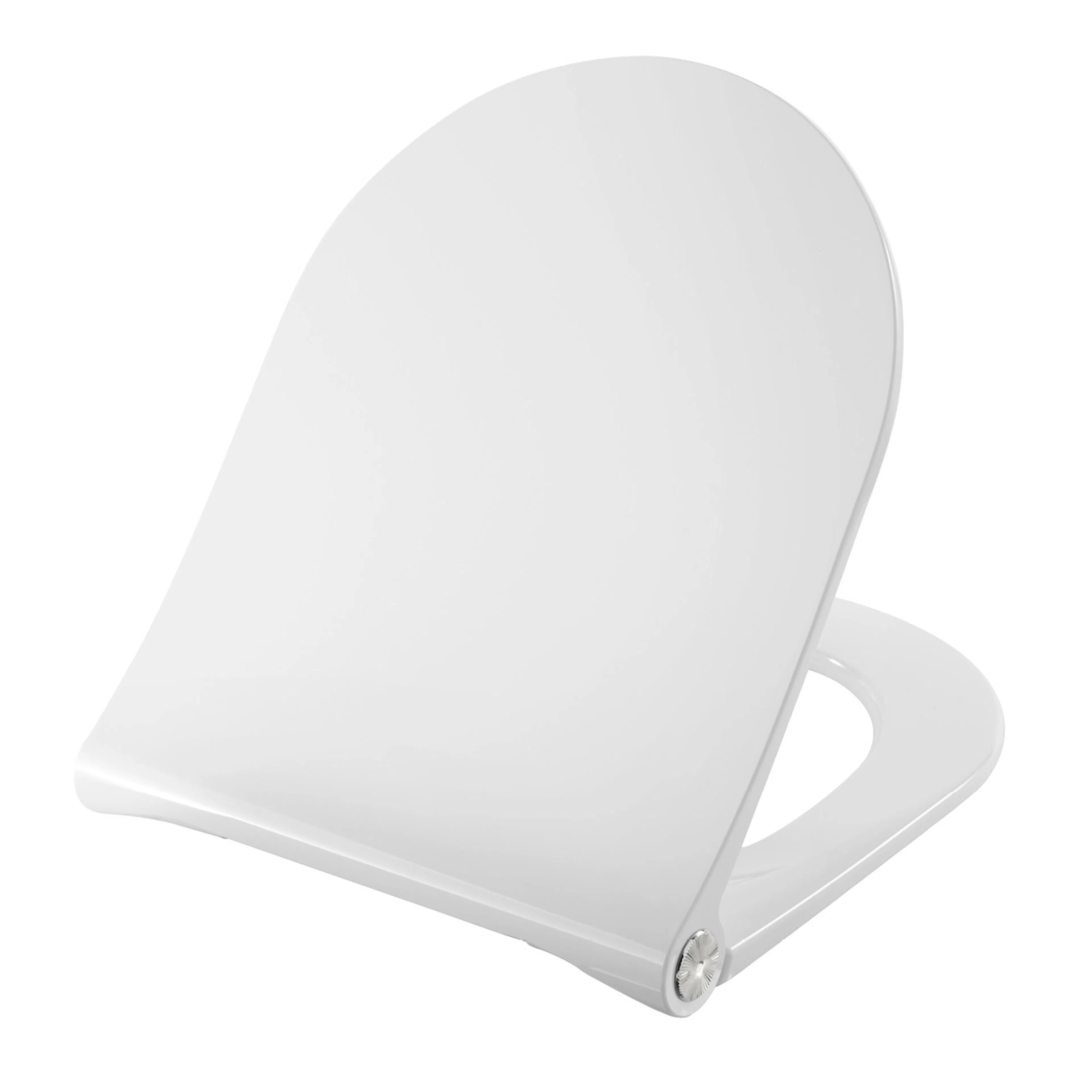 Toalettsits Pressalit D-Shape S1068 Hårdsits Vit