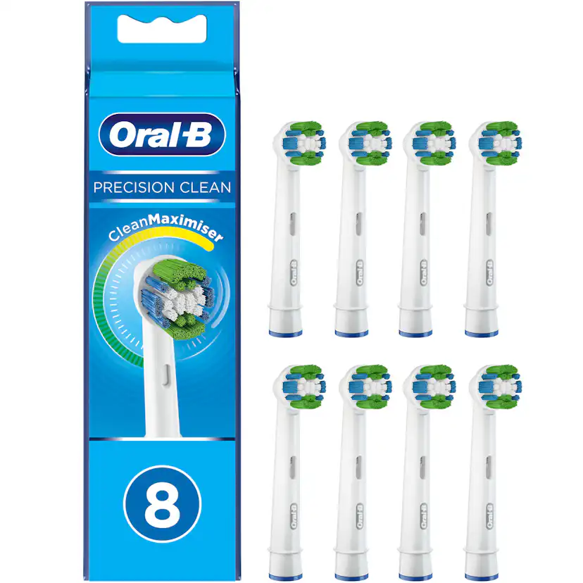 Borsthuvud Oral B Precision Clean XXL 8 st